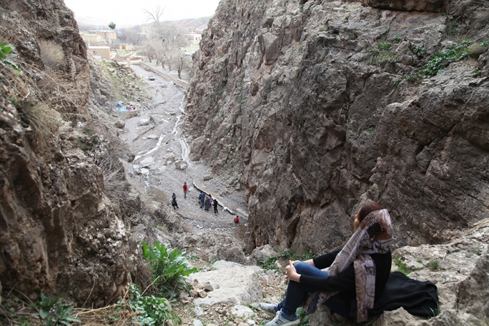 دره روستای خواجه حسین اباد،زیباترین تنگه ها و دره های مشهد