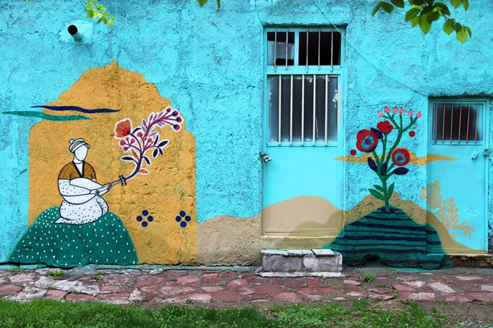 نقاشی خیابانی روی دیوار،دیوارنگاره،نقاشی خیابانی،نقاشی گرافیتی روی دیوار،نقاشی خیابانی