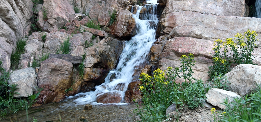 ابشار روستای دربیابان
